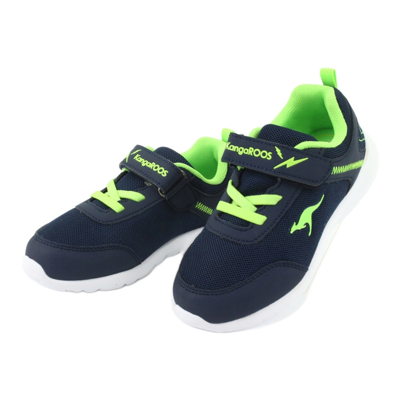 KangaRoos Scarpe sportive per bambini 02050 blu navy/verde 3
