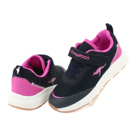 Kangaroos18507 Scarpe per bambini sportive blu/rosa 4