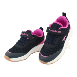 Kangaroos18507 Scarpe per bambini sportive blu/rosa 3