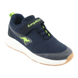 Kangaroos 18508 Scarpe sportive blu scuro/verdi 1
