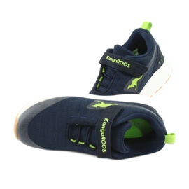 Kangaroos 18508 Scarpe sportive blu scuro/verdi 5