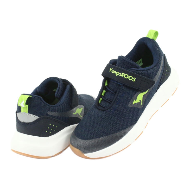 Kangaroos 18508 Scarpe sportive blu scuro/verdi 4