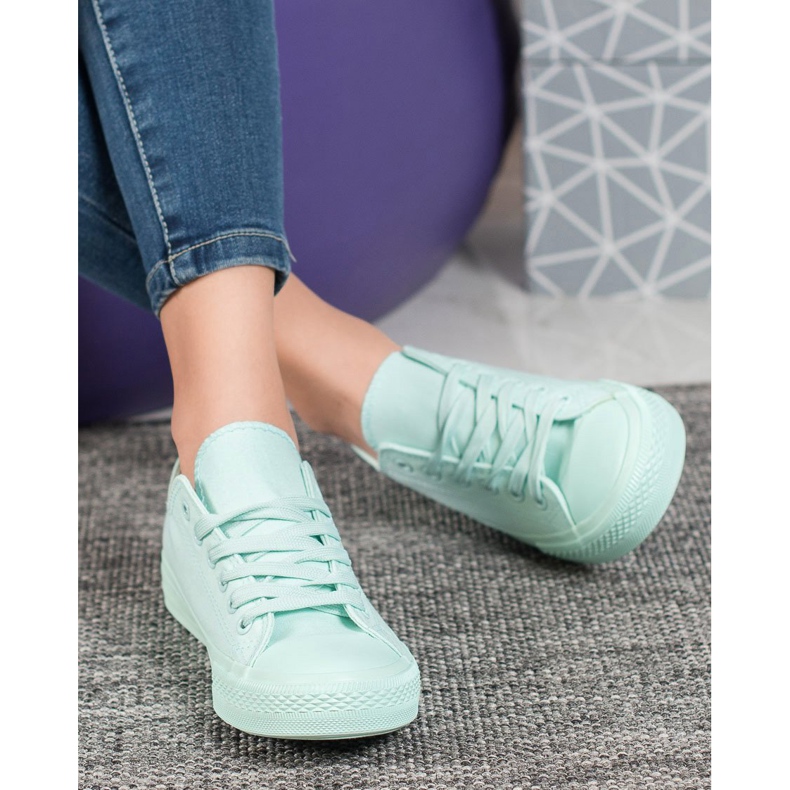 Fashion Scarpe da ginnastica classiche verde 1