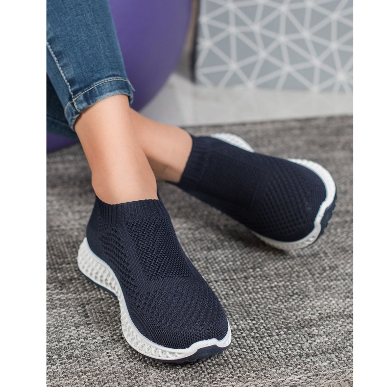 Goodin Scarpe sportive traforate blu 2