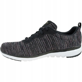 Skechers Flex Appeal 3.0 Endless Glamour W 13071-BKMT nero 1