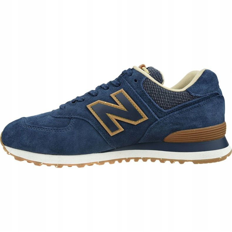 Scarpe New Balance M ML574SOH blu navy 1