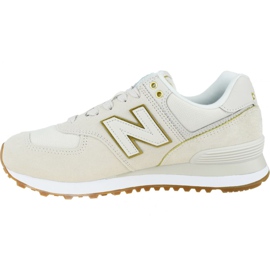 Scarpe New Balance W WL574SOA beige 1