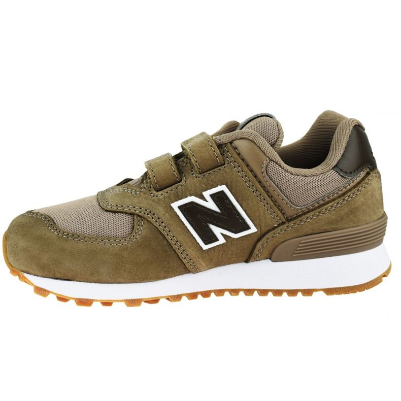 Scarpe New Balance Jr YV574PRB marrone 1