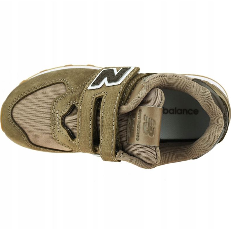Scarpe New Balance Jr YV574PRB marrone 2