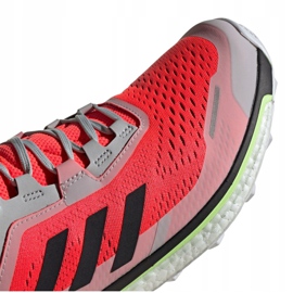 Scarpe Adidas Terrex Agravic Flow M EF2116 rosso grigio multicolore 2
