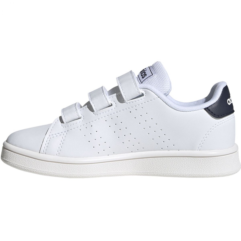 Scarpe Adidas Advantage C Jr FW2589 bianca 2