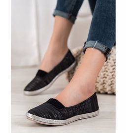 SHELOVET Sneakers slip-on nero 1