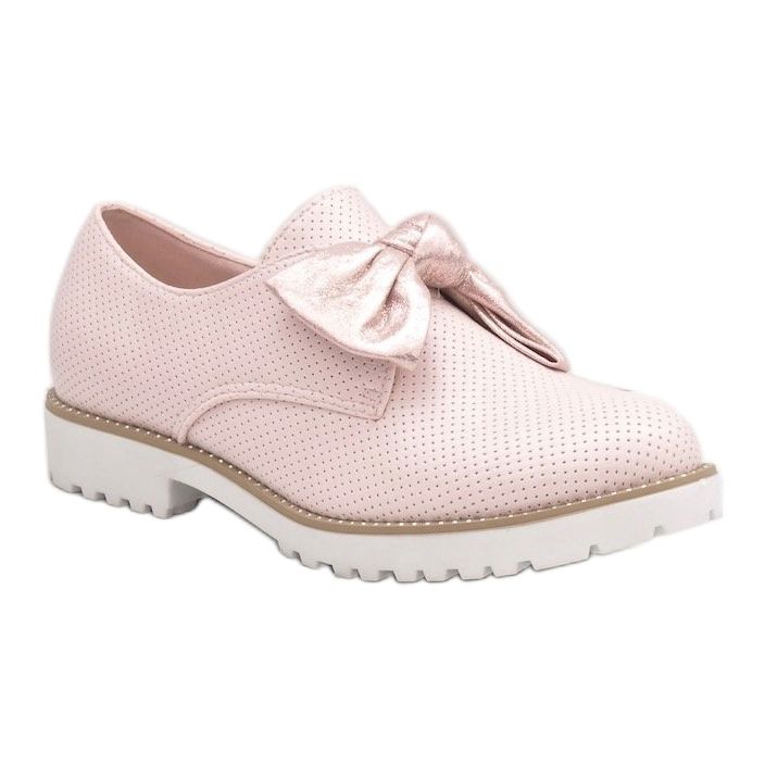 Slip-on rosa con fiocco RS-WED2 1