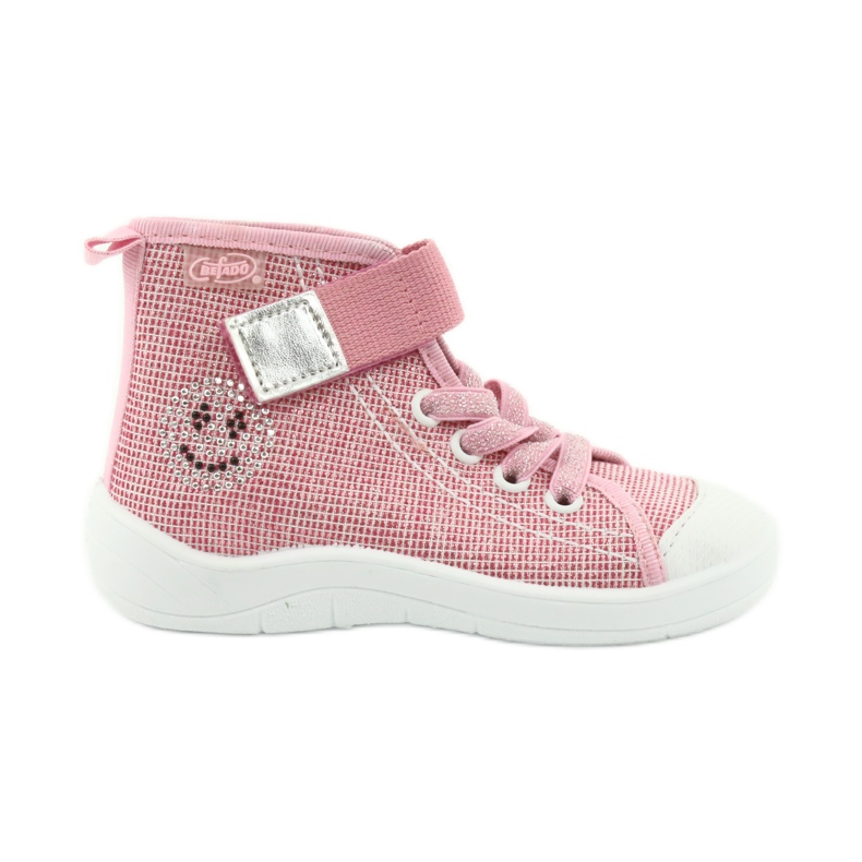 Scarpe per bambini Befado 268X068 rosa grigio 1