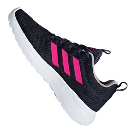 Scarpe Adidas Lite Racer Cln Jr BB7045 blu navy rosa 1