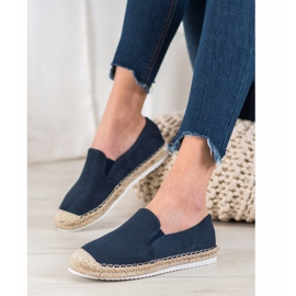 Goodin Espadrillas in camoscio blu 1