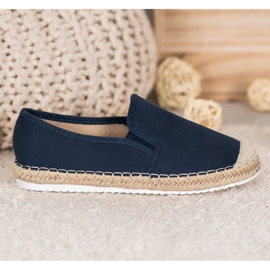 Goodin Espadrillas in camoscio blu 2