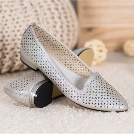 Goodin Ballerine con effetto olografico multicolore 1
