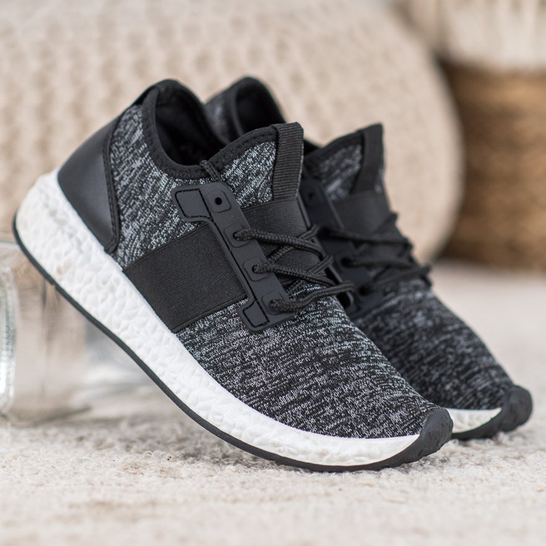 Bona Scarpe sportive sulla piattaforma nero 2
