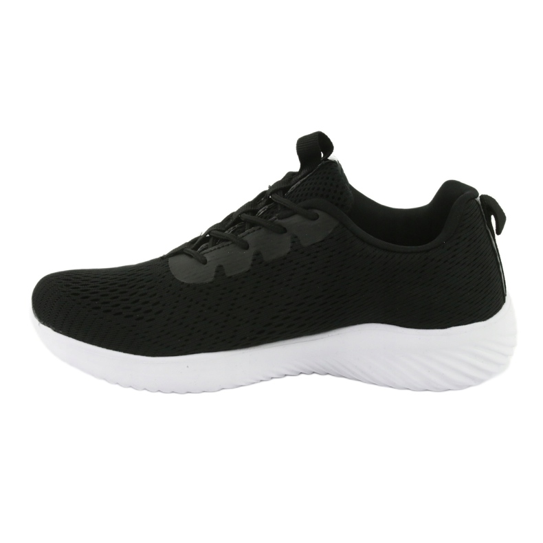 Scarpe sportive in rete leggera Atletico 1858073 nere nero 2