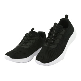 Scarpe sportive in rete leggera Atletico 1858073 nere nero 3