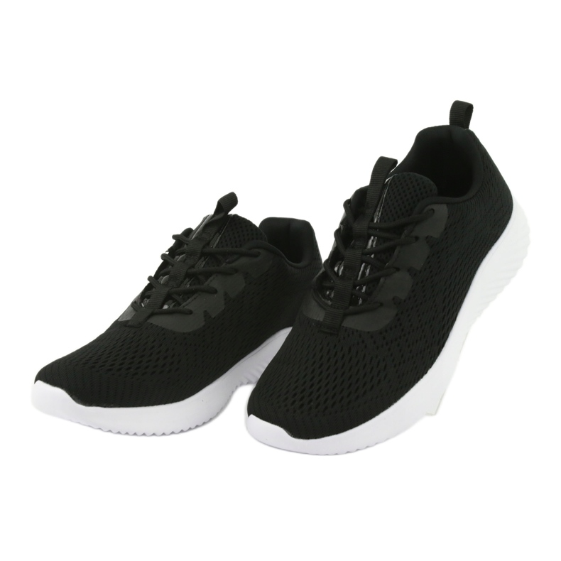Scarpe sportive in rete leggera Atletico 1858073 nere nero 3
