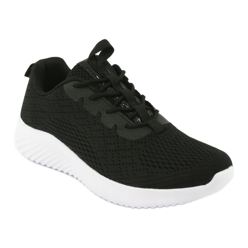 Scarpe sportive in rete leggera Atletico 1858073 nere nero 1