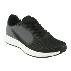 Scarpe sportive da uomo Atletico 1857335, nere e grigie nero 1