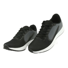 Scarpe sportive da uomo Atletico 1857335, nere e grigie nero 3