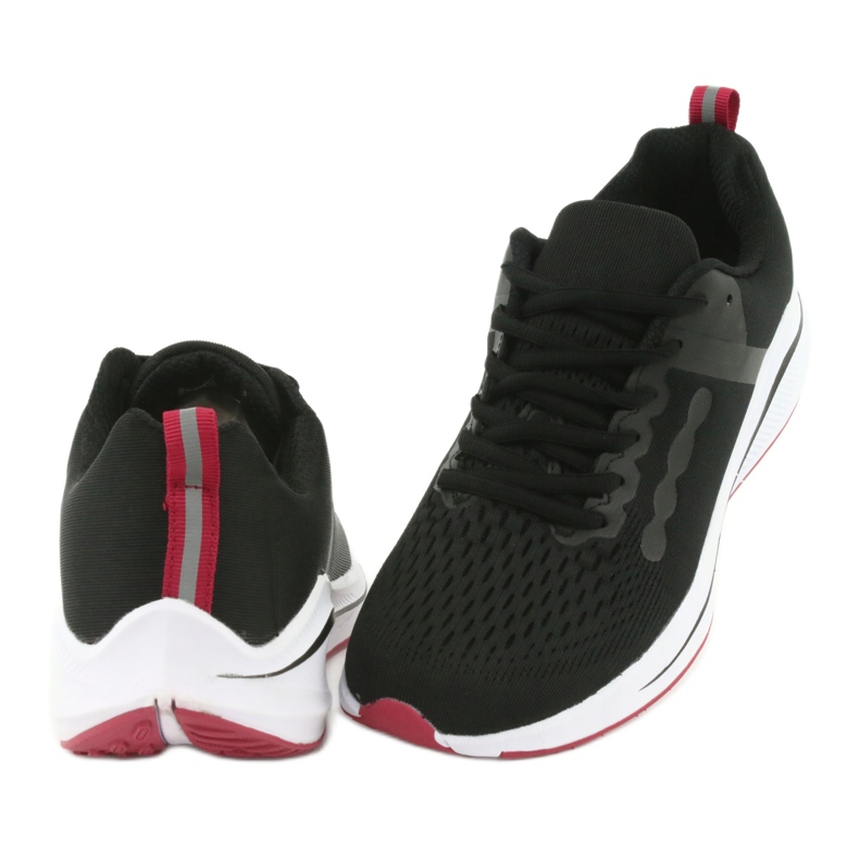 Scarpe sportive da uomo Atletico 1857333 nere nero 4