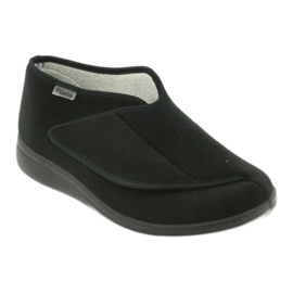 Ciabatte da uomo Dr.ORTO Befado con velcro 071M001 nero 1