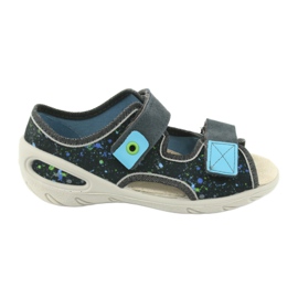 Scarpe per bambini Befado pu 065X127 blu grigio multicolore 1