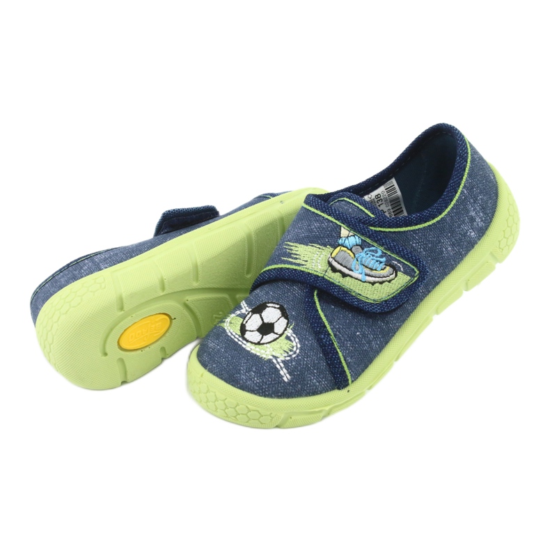 Scarpe per bambini Befado 557P138 blu navy verde 5