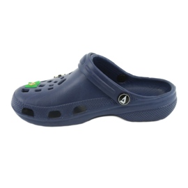 American Club Ciabatte per bambini american kroks blu navy 3