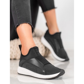 Bona Scarpe nere sulla piattaforma nero 1