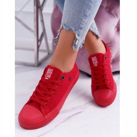 Sneakers rosse da donna Big Star AA274007 rosso 1