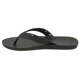 Black and Green Men's Flipflops Rider 11573 nero 2