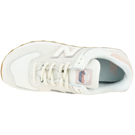 Scarpe New Balance W WL574SAY beige 2