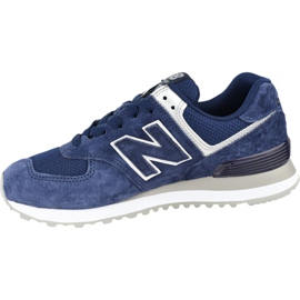 Scarpe New Balance W WL574EY blu navy 1