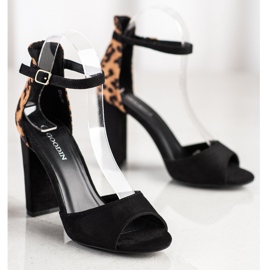 Goodin Décolleté Con Pois marrone nero 2