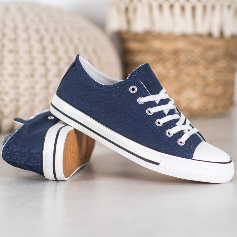 Bona Scarpe da ginnastica sportive blu 1