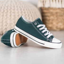 Bona Scarpe da ginnastica sportive verde 1