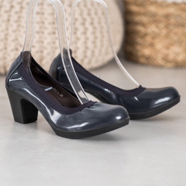 SHELOVET Comode décolleté casual blu 2