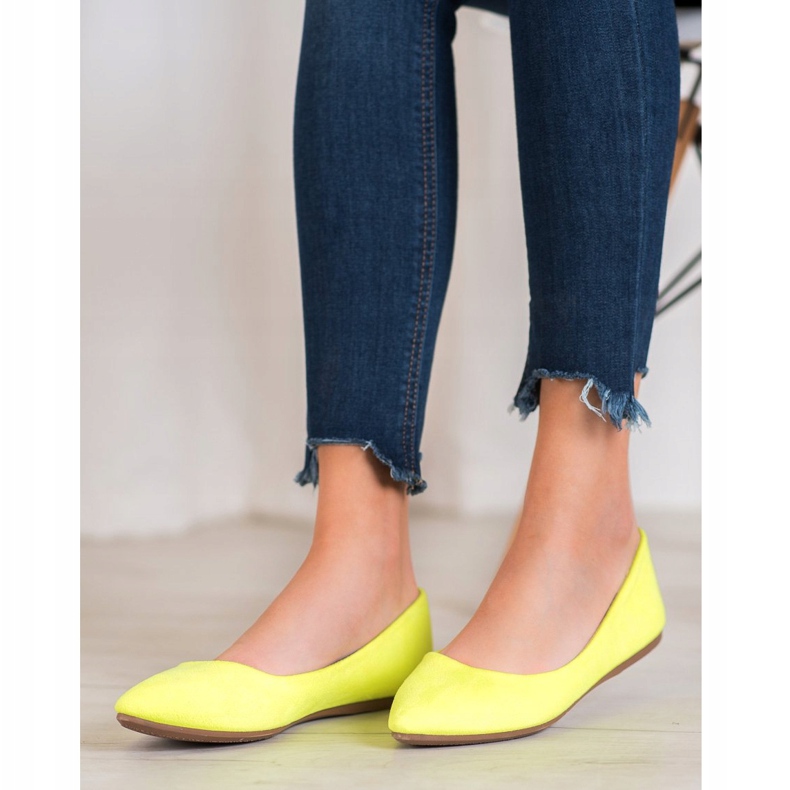 Seastar Ballerine al neon giallo 1