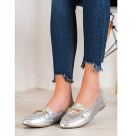 Fama Ballerina casual con ornamento grigio 1