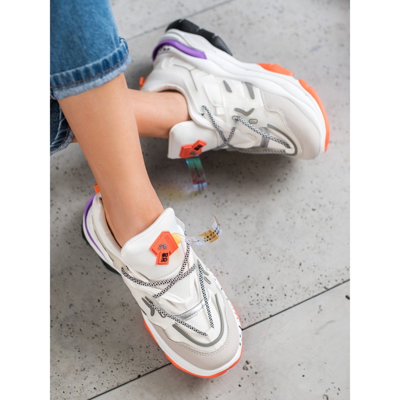 Seastar Scarpe da ginnastica alla moda bianco multicolore 2