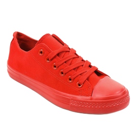 Sneakers classiche da uomo rosse MC1-A5 rosso 1