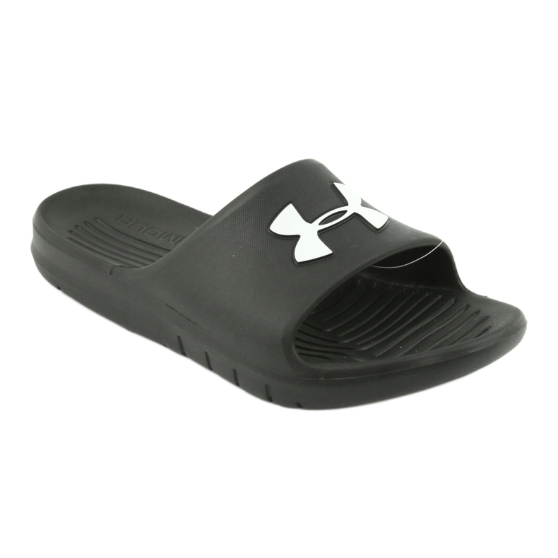 Under Armour Pantofole maschile sotto armatura core pth sl 3021286-001 per acqua nera nero 1