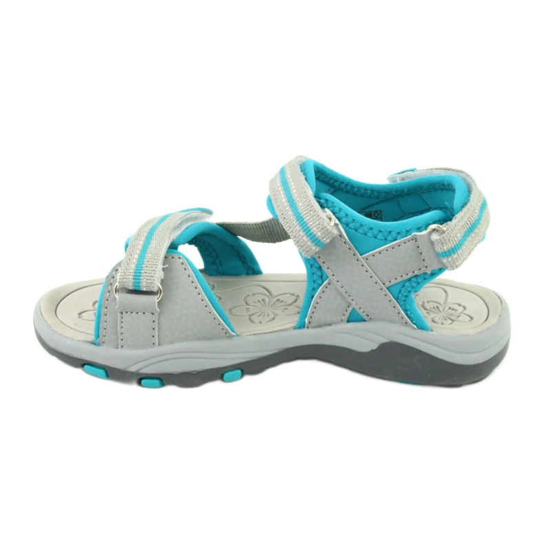 KangaRoos Sandals Girls 'Sandals insole 18335 Grigio-blu 2
