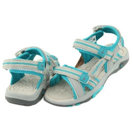 KangaRoos Sandals Girls 'Sandals insole 18335 Grigio-blu 4
